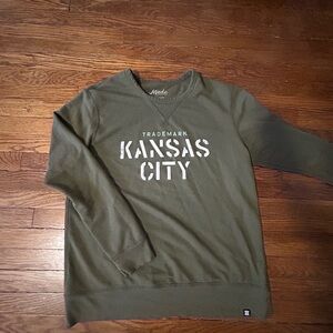 Olive Green Kansas City Men's Sweater